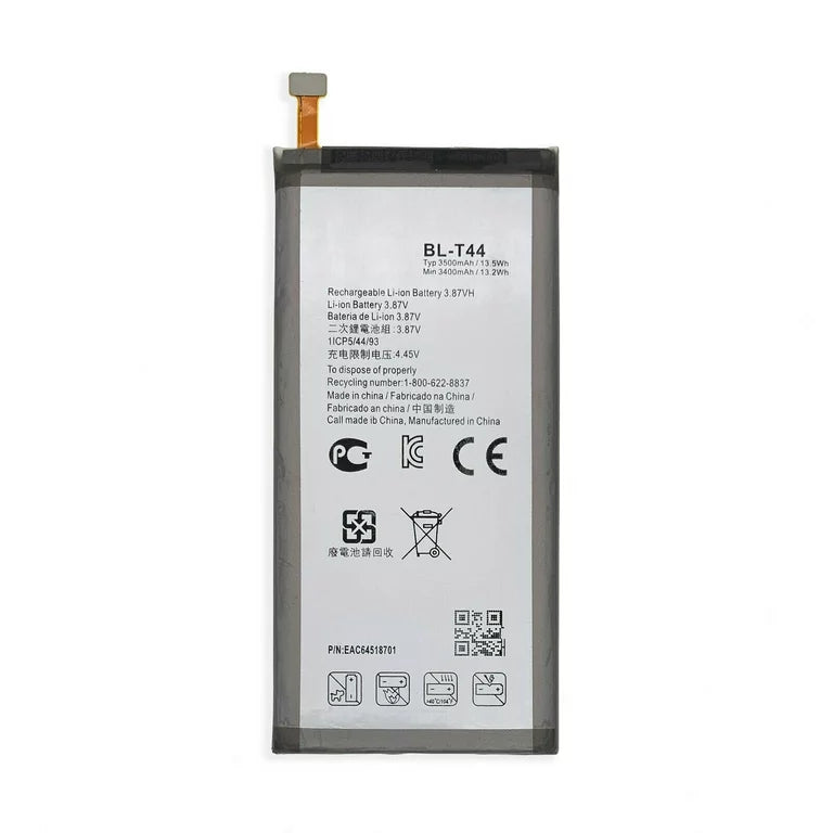 Batterie de remplacement pour LG Q60 / Stylo 5 (Q720PS Q720TS), BL-T44 Batterie de remplacement pour LG Q60 / Stylo 5 (Q720PS Q720TS), BL-T44